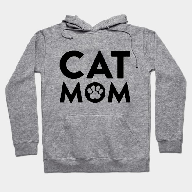 Cat Mom Hoodie by Tennifer